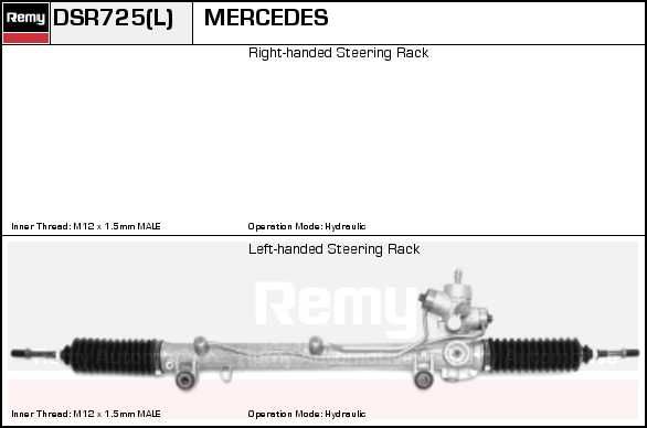 DELCO REMY Ohjausvaihde DSR731L